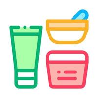 Cosmetic Container Tube Icon Outline Illustration vector