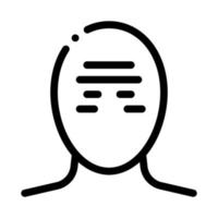 Tension Band Squeezing Head Headache Vector Icon