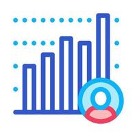 Candidate Statistics Icon Vector Outline Illustration