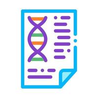 vector de archivo de informe de química de biomaterial de molécula