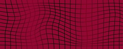 Geometric Background deformed mesh. Viva Magenta color. Vector template for banner, storys, cover.