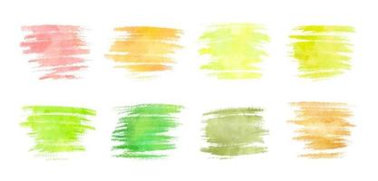 vector watercolor brush strokes, background for title and logo