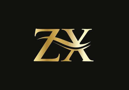 Modern ZX Logo Design for business and company identity