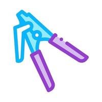 repair tool optical fiber color icon vector illustration