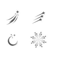 Star icon Template vector