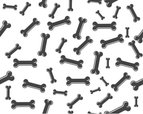 Bone icon Vector illustration