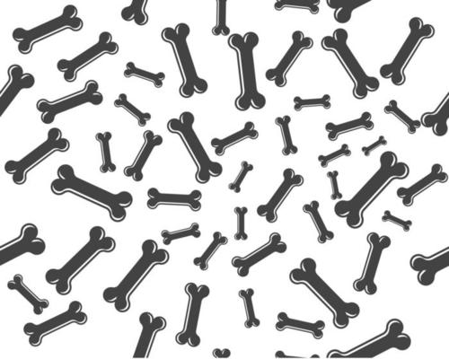 Bone icon Vector illustration