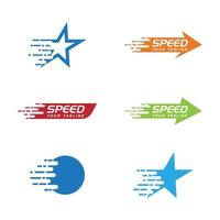 speed icon simple design vector