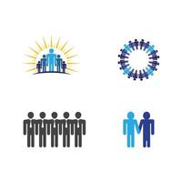 People Icon work group Vector