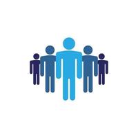 People Icon work group Vector