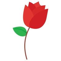 Rose flower which can easily edit or modify vector