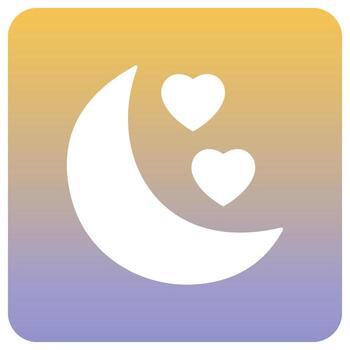 luna que puede editar o modificar fácilmente vector