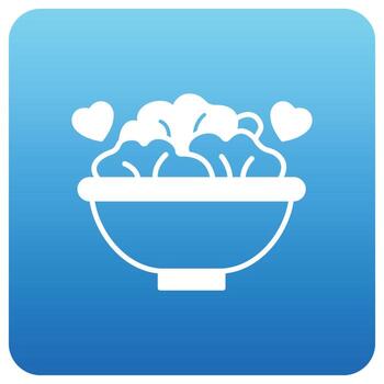 tazón de corazón que puede editar o modificar fácilmente vector