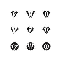 Tuxedo icon and symbol vector template