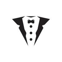 Tuxedo icon and symbol vector template