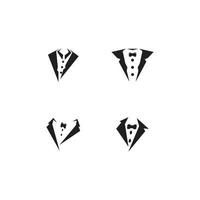 Tuxedo icon and symbol vector template