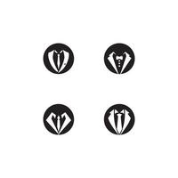 Tuxedo icon and symbol vector template