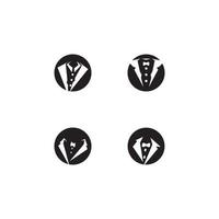 Tuxedo icon and symbol vector template