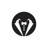 Tuxedo icon and symbol vector template