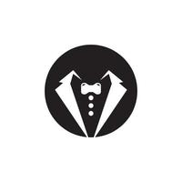 Tuxedo icon and symbol vector template