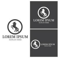 Horse Logo Template Vector icon