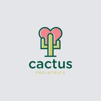 Cactus Logo Template Design Vector, Emblem, Design Concept, Creative Symbol, Icon vector