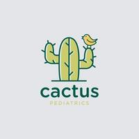 Cactus Logo Template Design Vector, Emblem, Design Concept, Creative Symbol, Icon vector
