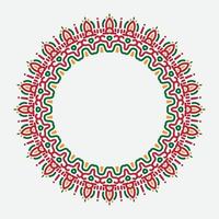 Decorative line art frame for design template. Elegant vector element Eastern style, place for text. Golden outline floral border. Lace illustration for invitations and greeting cards