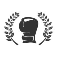 Boxing logo icon design vector