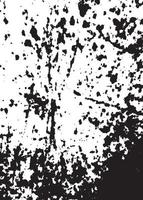 Black and white grunge texture vector