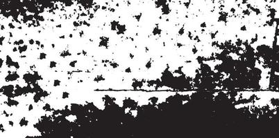 Black and white grunge texture vector