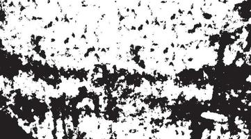 Black and white grunge texture vector