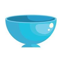 bowl dish kitchen isolated icon vector