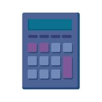 Isolated calculator tool vector design