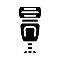 external flash glyph icon vector illustration