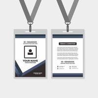 template id card, for name tag, committee, office, member, corporate, company, identity, staff,community, group, committee, club, vector