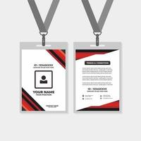 template id card, for name tag, committee, office, member, corporate, company, identity, staff,community, group, committee, club, vector