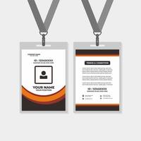 template id card, for name tag, committee, office, member, corporate, company, identity, staff,community, group, committee, club, vector