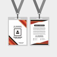 template id card, for name tag, committee, office, member, corporate, company, identity, staff,community, group, committee, club, vector