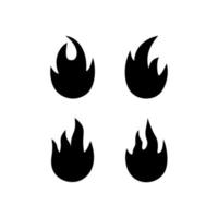 fire vector. flame vector. blaze vector sign flame