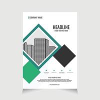 Design flyer template elegant for promotion brochure, flyer promotion vector