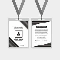 template id card, for name tag, committee, office, member, corporate, company, identity, staff,community, group, committee, club, vector