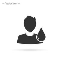 Hydrate icon. Vector isolated on white background