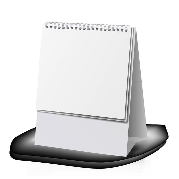 Blank Calendar Vector Art, Icons, and Graphics for Free Download