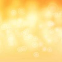 Light Brown, Yellow, Orange Background Vector. Bokeh Background With Vintage Filter. vector