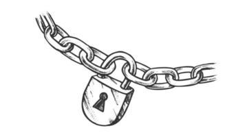 Credit card in chain locked with padlock clipart design illustration  9384481 PNG