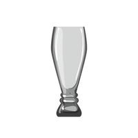 lager beer glass cartoon vector illustration