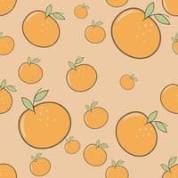Seamless pattern with mango fruit background .Vector seamless fruit pattern background. vector