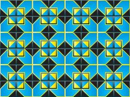 seamless geometric pattern with triangles vector
