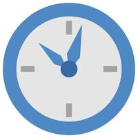 reloj - icono de color plano. vector